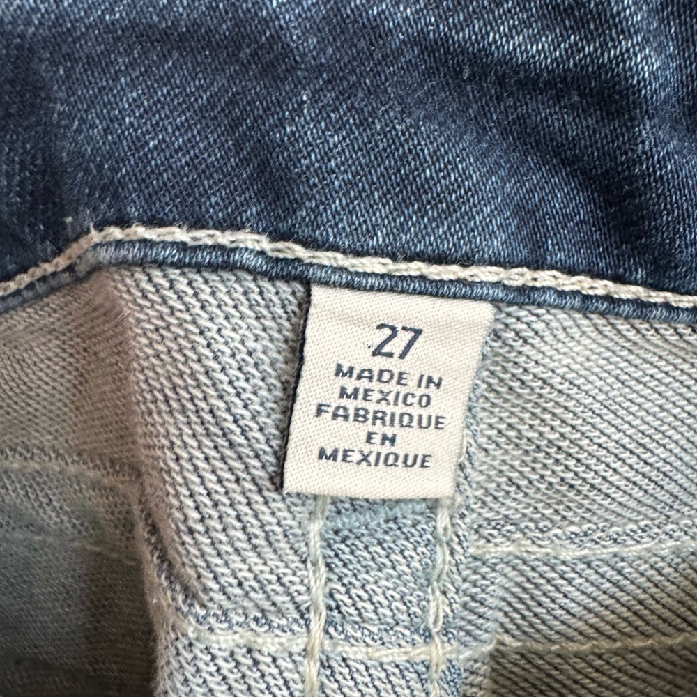 TRUE RELIGION Slim Straight Denim Jeans Size 27 - Picture 5 of 7